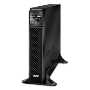 LA SMART-UPS SRT 3000VA Smart-UPS en línea de APC, 3 kVA, torre, 120 V, 8 salidas NEMA 5-20R + 1 salida NEMA L5-30R, SmartSlot, tiempo de ejecución extendido, kit de rieles excluido